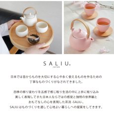 画像3: 【SALIU】結 YUI 土瓶　急須　330ml  美濃焼　磁器　 (3)