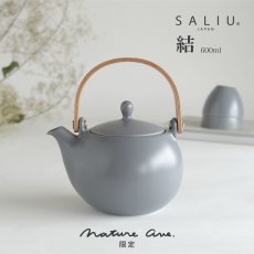 画像1: 【SALIU】Nature Ave. 限定カラー　薄墨　結 YUI 土瓶 急須　600ml  日本製　 (1)