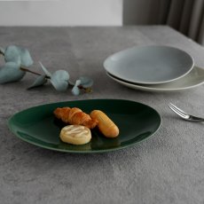 画像15: 【SALIU】Yui tea　プレート　ソーサー　お茶をもっと自由に楽しむ　アッシュホワイト　クリアグレー　エバーグリーン　 (15)