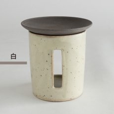 画像14: 【SALIU】茶香炉 茶音 さのん 日本製　緑茶 お茶 アロマ　癒し　香炉　美濃焼　美濃白川茶　日本製　お茶の香りを楽しむ (14)