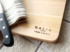 画像3: 【SALIU】YAMASAKURA 山桜 まないた 中 30ｃｍ　天然木　/山桜材/さくら/天然木/まな板/カッティングボード/木製/日本製 (3)