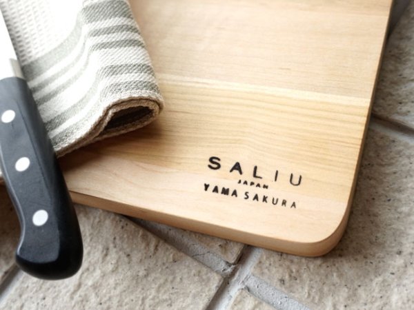 SALIU】YAMASAKURA 山桜 まないた 中 30cm 天然木 /山桜材/さくら