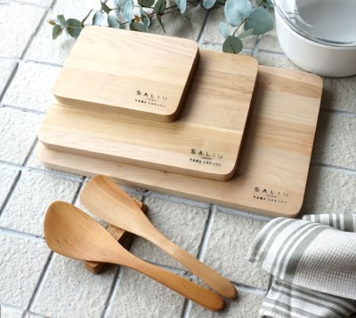 画像3: 【SALIU】YAMASAKURA 山桜 まないた 小 20cm 天然木 /山桜材/さくら/天然木/まな板/カッティングボード/木製/日本製
