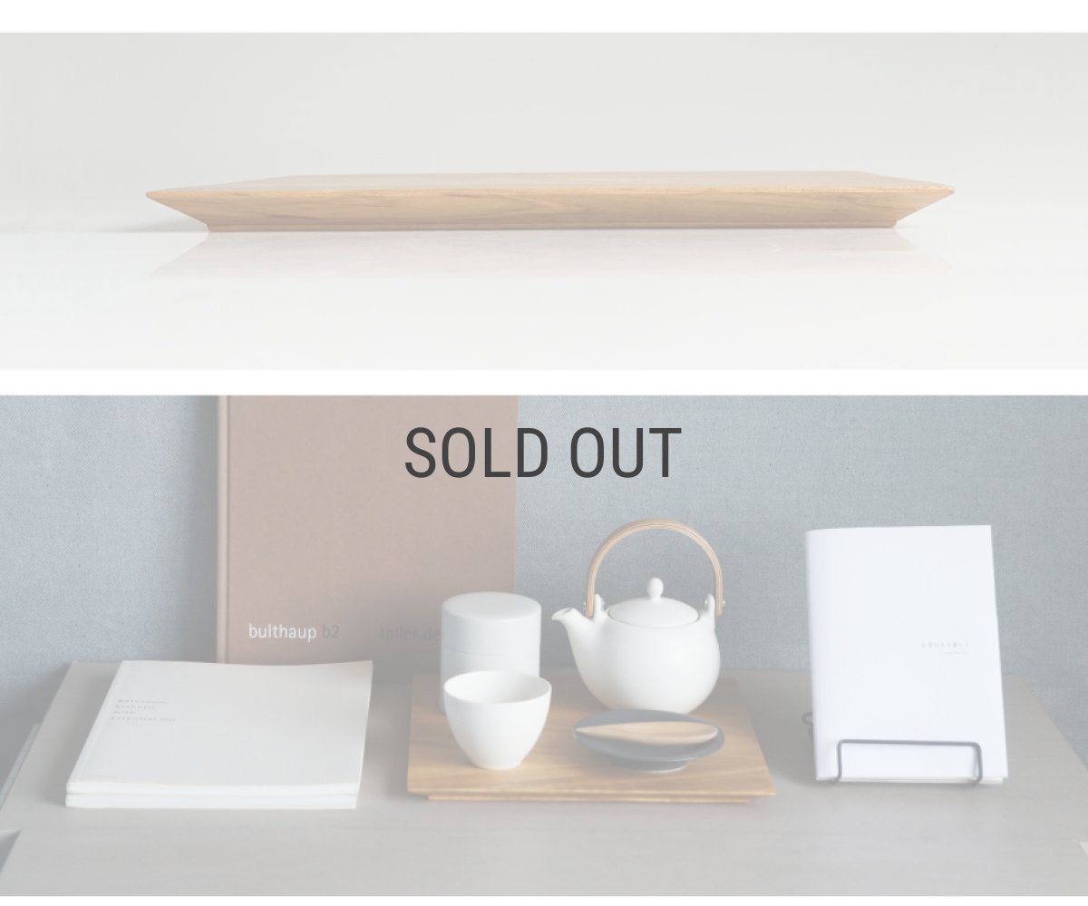 画像7: 【SALIU】YAMASAKURA 膳プレート　25cm　角　山桜　四角　膳　お盆　ワンプレート　木製　天然木　日本製　LOLO　ロロ (7)