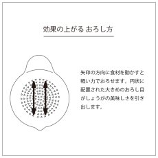画像6: 【SHIKIKA】しょうがおろし 暮らしの小道具  グレイター　 擦りおろし 薬味 生姜 磁器 美濃焼  SALIU (6)