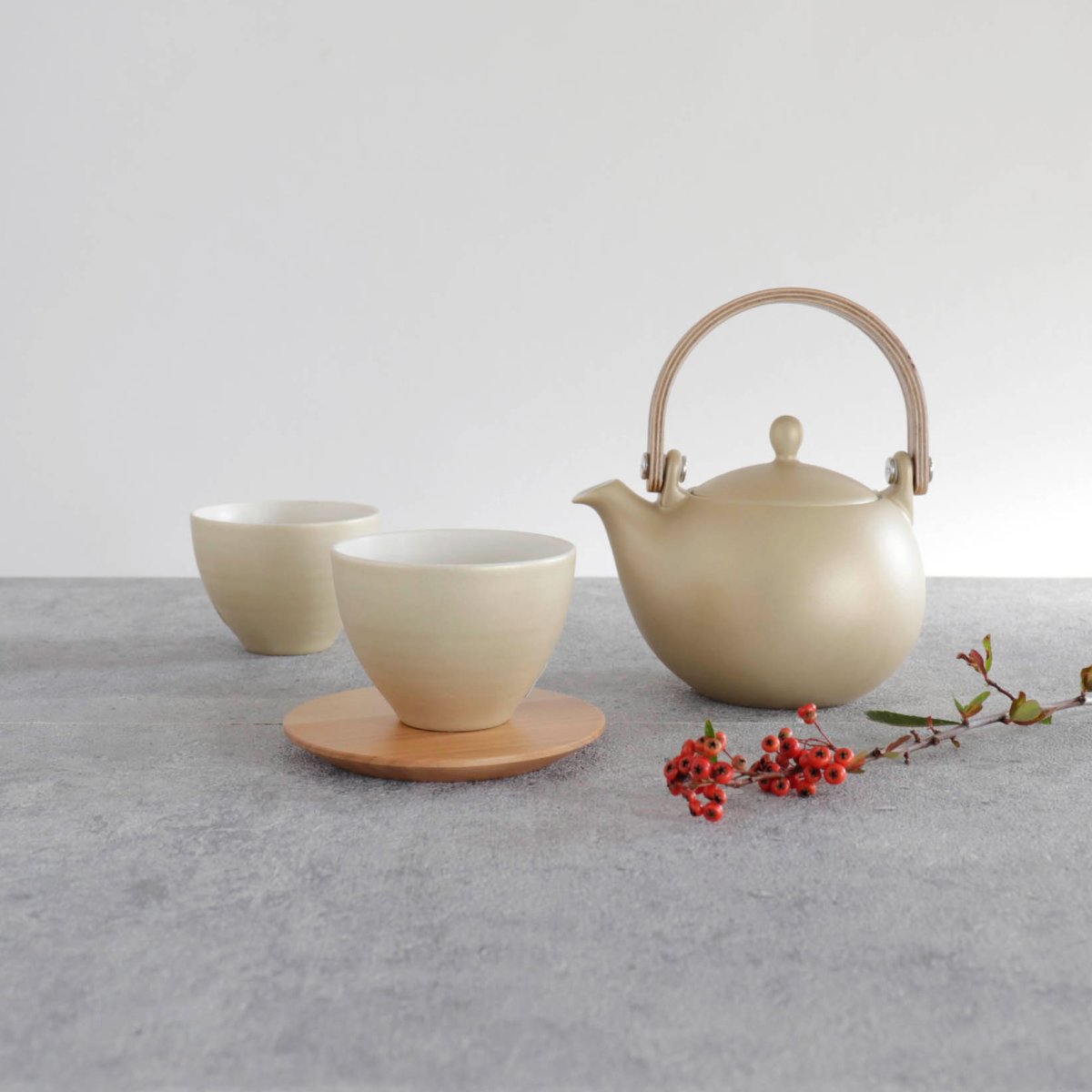 画像10: 【SALIU】結 YUI 　土瓶急須　330ml　Nature Ave.オリジナル　シャンパンゴールド　シルバー　 (10)