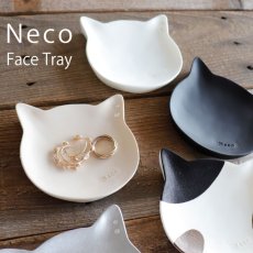 画像1: 【Neco】小物入れ ネコ フェイス トレー　ティーズコレクション T's COLLECTION　猫　ねこ　トレイ (1)