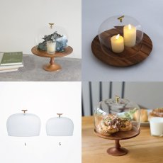 画像4: 【shesay】暮らしを素敵にしてくれる リューズガラスのガラスドーム (φ 4.5cm ・φ17.5cm) (4)