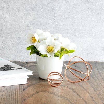 画像2: 【shesay】お花長持ち！　コッパー　フラワーライフキーパー　銅の力で美しさをキープ　φ 4cm φ7cm 