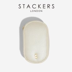画像1: 【STACKERS】数量限定　コンパクトコスメケース　 メタリックパール　Compact Cosmetic Case　トラベル　Metalic Pearl  スタッカーズ　ロンドン (1)