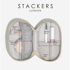 画像14: 【STACKERS】数量限定　コンパクトコスメケース　 メタリックパール　Compact Cosmetic Case　トラベル　Metalic Pearl  スタッカーズ　ロンドン (14)