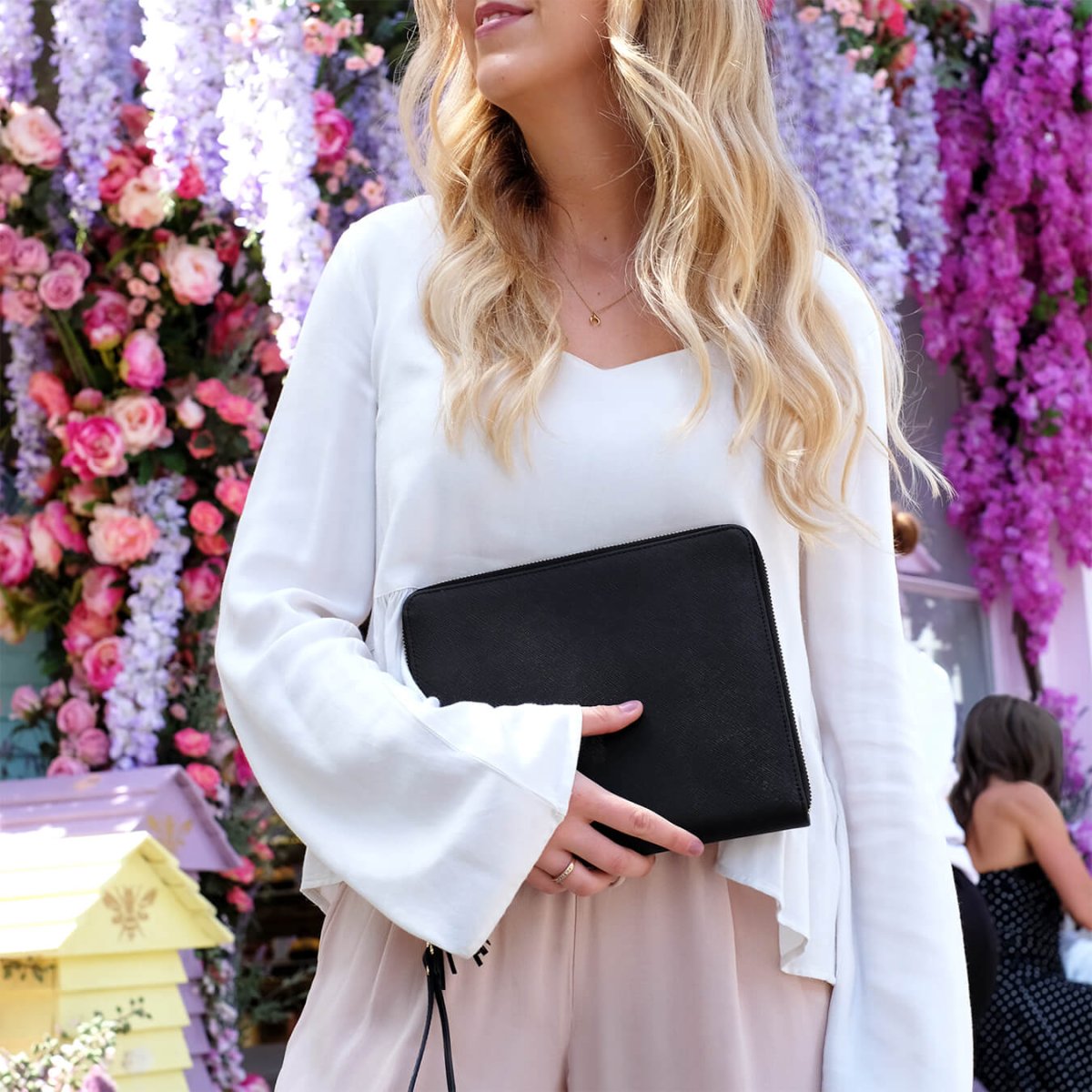 画像13: 【STACKERS】クラッチバッグ　ブラック　Black　アクセサリーケース　イギリス　ロンドン　スタッカーズ (13)