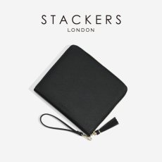 画像1: 【STACKERS】クラッチバッグ　ブラック　Black　アクセサリーケース　イギリス　ロンドン　スタッカーズ (1)