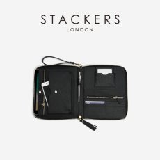 画像2: 【STACKERS】クラッチバッグ　ブラック　Black　アクセサリーケース　イギリス　ロンドン　スタッカーズ (2)
