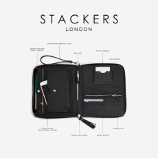 画像11: 【STACKERS】クラッチバッグ　ブラック　Black　アクセサリーケース　イギリス　ロンドン　スタッカーズ (11)