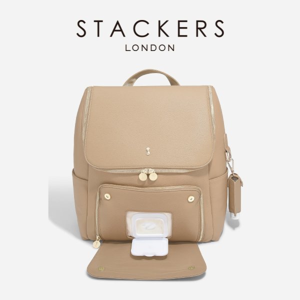 STACKERS】マザーズバッグ Mother's Bag キャメル Camel スタッカーズ