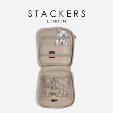 画像1: 【STACKERS】ナイロンケーブル収納バッグ　Nylon Square Cable Tidy　マッシュルーム　Mushroom スタッカーズ　イギリス　ロンドン (1)