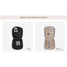 画像5: 【STACKERS】ナイロンケーブル収納バッグ　Nylon Square Cable Tidy　Black　ブラック　スタッカーズ　イギリス　ロンドン (5)