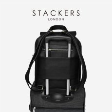 画像15: 【STACKERS】バックパック　リュック　ブラック　Backpack Black イギリス　スタッカーズ　ロンドン (15)