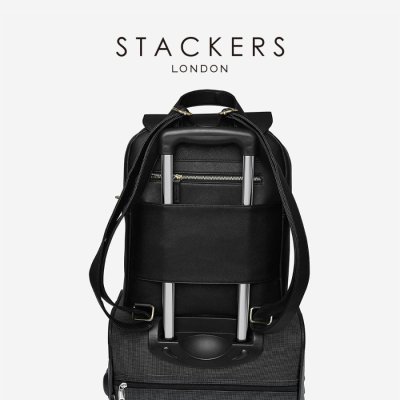 画像3: 【STACKERS】バックパック　リュック　ブラック　Backpack Black イギリス　スタッカーズ　ロンドン