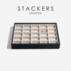 画像1: 【STACKERS】クラシック ジュエリーボックス 25sec ブラック Black スタッカーズ ロンドン イギリス (1)