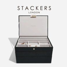 画像12: 【STACKERS】クラシック　ジュエリーボックス 選べる3個セット　ブラック Black Classic 　スタッカーズ　 (12)