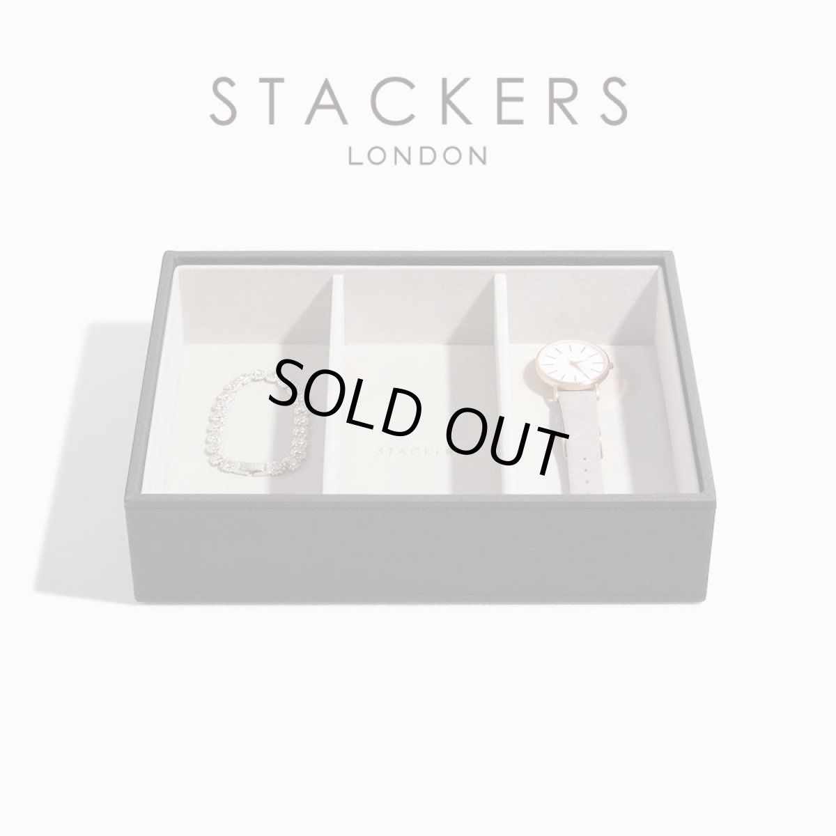 画像1: 【STACKERS】 クラシック ジュエリーボックス  3sec  ブラック Black  スタッカーズ ロンドン イギリス (1)