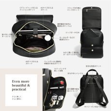 画像4: 【STACKERS】バックパック　リュック　ブラック　Backpack Black イギリス　スタッカーズ　ロンドン (4)