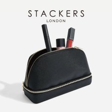 画像2: 【STACKERS】メイクアップ バッグ Makeup Bag ブラック Black スタッカーズ イギリス ロンドン (2)