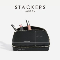 画像11: 【STACKERS】メイクアップ バッグ Makeup Bag ブラック Black スタッカーズ イギリス ロンドン (11)