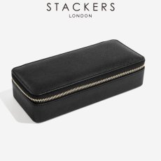 画像2: 【STACKERS】トラベル ジュエリーボックス L ブラック Black (2)