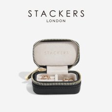 画像1: 【STACKERS】トラベル ジュエリーボックス S Travel S ブラック Black スタッカーズ (1)