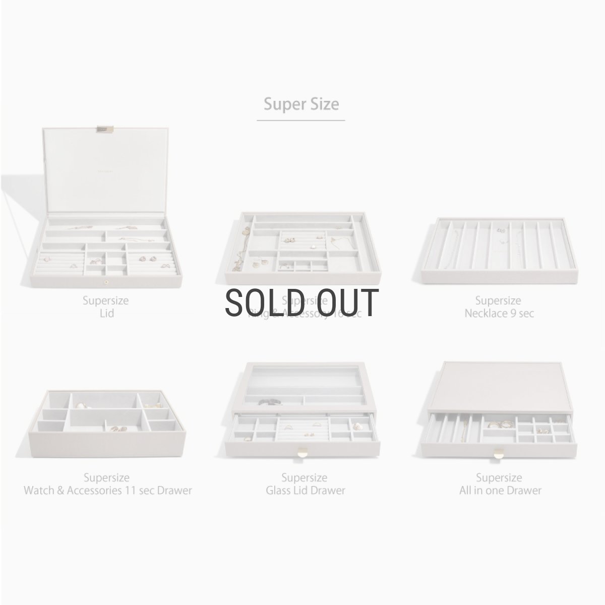 画像8: 【STACKERS】チャームバー　ベルベット　チャームビーズ　パンドラ　ジュエリーボックス　アクセサリー収納　スタッカーズ　ロンドン (8)