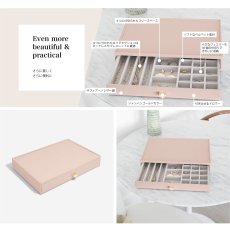 画像5: 【STACKERS】スーパーサイズ　ドロワー　オールインワン　ALL IN ONE ジュエリーボックス　ブラッシュ　ピンク　Blush Pink (5)