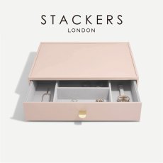 画像1: 【STACKERS】スーパーサイズ　ドロワー　ディープアクセサリー Deep Accessory　ジュエリーケース 　ブラッシュ ピンク　Blush Pink スタッカーズ (1)