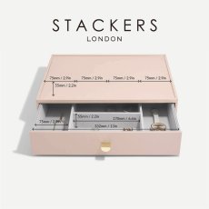 画像11: 【STACKERS】スーパーサイズ　ドロワー　ディープアクセサリー Deep Accessory　ジュエリーケース 　ブラッシュ ピンク　Blush Pink スタッカーズ (11)