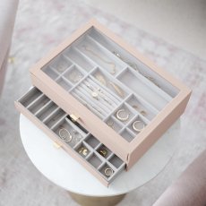 画像5: 【STACKERS】スーパーサイズ　ドロワー　グラス　リッド Glass Lid　ジュエリーケース  ブラッシュピンク Blush Pink スタッカーズ (5)