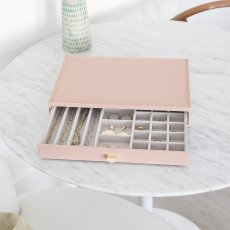 画像12: 【STACKERS】スーパーサイズ　ドロワー　オールインワン　ALL IN ONE ジュエリーボックス　ブラッシュ　ピンク　Blush Pink (12)