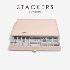 画像11: 【STACKERS】スーパーサイズ　ドロワー　オールインワン　ALL IN ONE ジュエリーボックス　ブラッシュ　ピンク　Blush Pink (11)