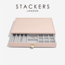 画像1: 【STACKERS】スーパーサイズ　ドロワー　オールインワン　ALL IN ONE ジュエリーボックス　ブラッシュ　ピンク　Blush Pink (1)