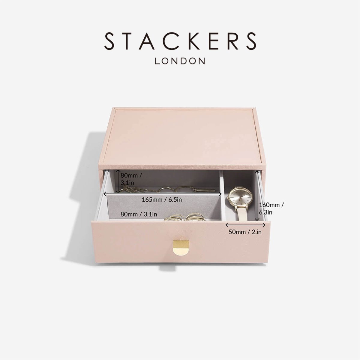 画像14: 【STACKERS】クラシック ドロワー ジュエリーボックス 選べる3個セット ブラッシュピンク BlushPink　スタッカーズ (14)