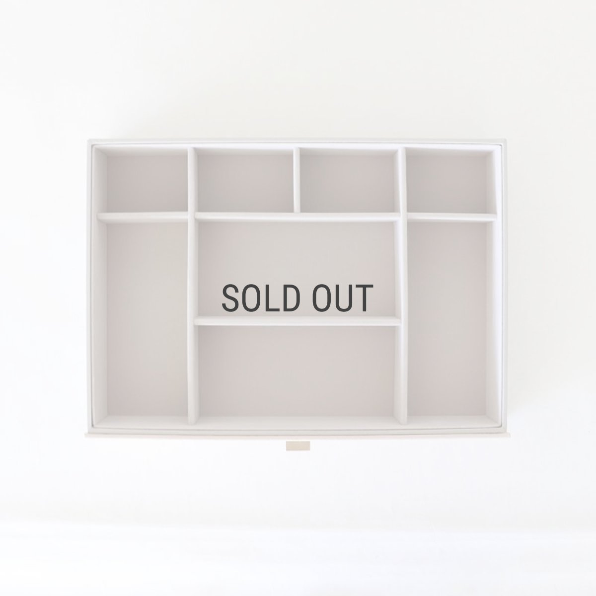 画像14: 【STACKERS】スーパーサイズ　ドロワー　ディープアクセサリー Deep Accessory　ジュエリーケース 　ペブルホワイト　PebbleWhite スタッカーズ (14)