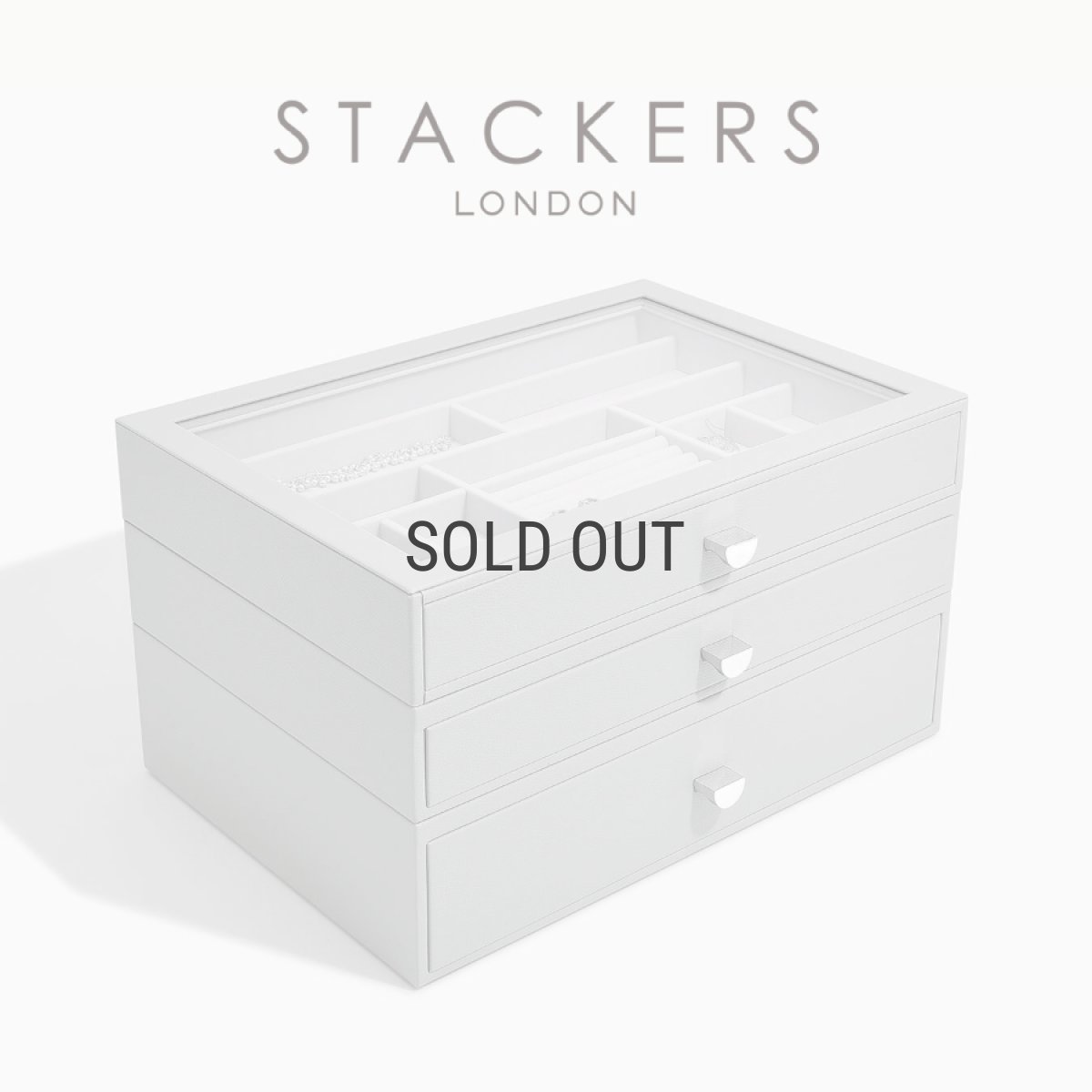 画像2: 【STACKERS】スーパーサイズ　ドロワー　選べる3個セット　3set　ペブルグレー  Pebble Grey スタッカーズ (2)