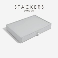 画像2: 【STACKERS】スーパーサイズ　ドロワー ジュエリーケース 9sec ペブルグレー Pebble Grey スタッカーズ (2)