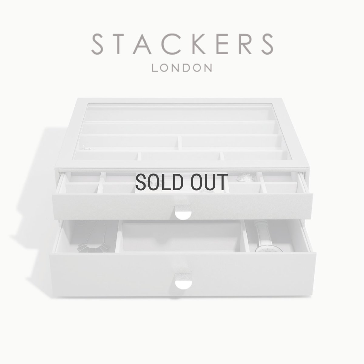 画像1: 【STACKERS】スーパーサイズ　ドロワー　選べる2個セット　2set　ペブルグレー　PebbleGrey　 スタッカーズ (1)