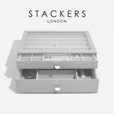 画像1: 【STACKERS】スーパーサイズ　ドロワー　選べる2個セット　2set　ペブルグレー　PebbleGrey　 スタッカーズ (1)