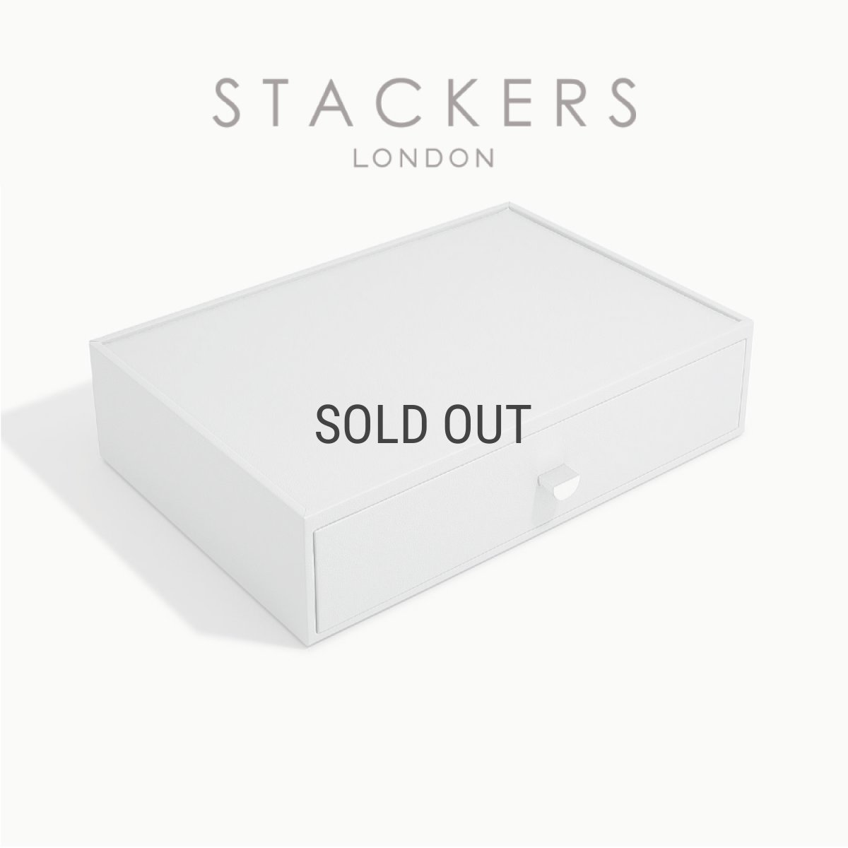 画像2: 【STACKERS】スーパーサイズ　ドロワー　ディープアクセサリー Deep Accessory　ジュエリーケース  ジュリーボックス　ペブルグレー　Pebble Gray スタッカーズ　ロンドン　UK (2)