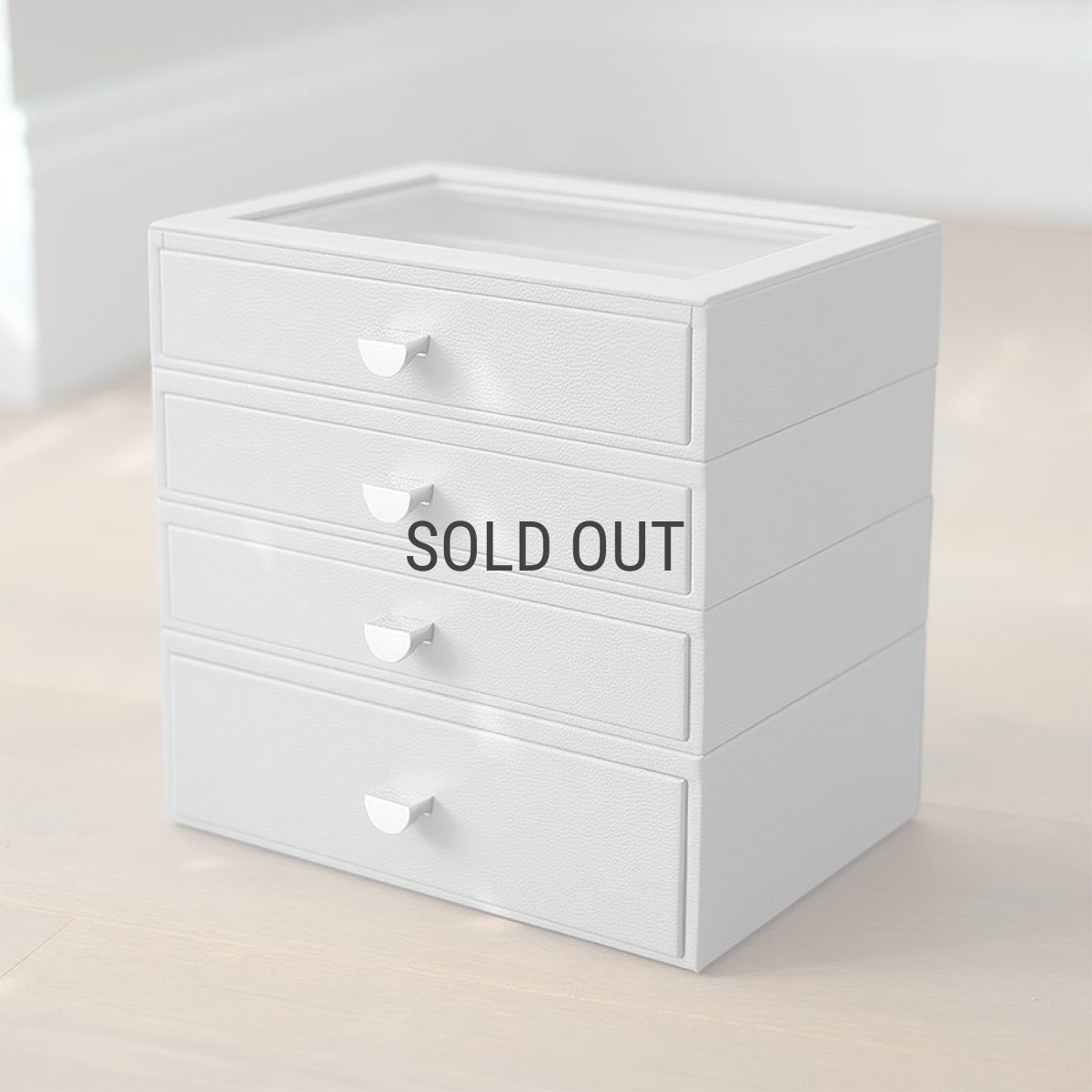 画像12: 【STACKERS】クラシック ドロワージュエリーボックス 選べる4個セット ペブルグレー PebbleGray 引き出し ガラス スタッカーズ ロンドン イギリス (12)