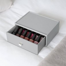 画像2: 【STACKERS】Classic Nail Polish Drawer　クラシック ネイルケア ドロワー　マニキュア　コスメ　ペブル　グレー　Pebble Grey  ドロワー　引き出し　スタッカーズ (2)