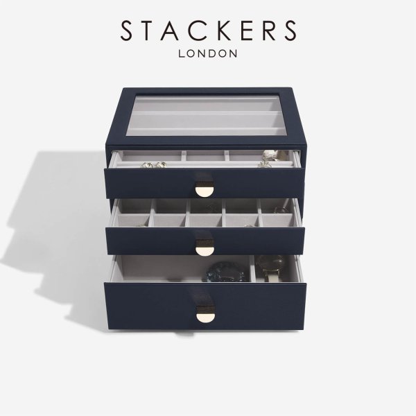 STACKERS】クラシック ドロワー ジュエリーケース 3sec ディープ
